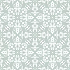 Behang Damask  Pattern. Orient Background © Fine Art Studio
