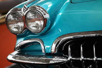 Vintage headlight