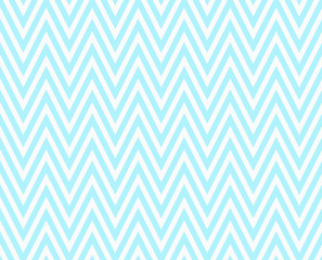 Teal and White Zigzag Textured Fabric Repeat Pattern Background