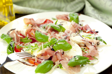 Mozzarella teller