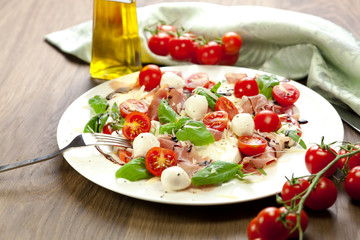 Mozzarella teller