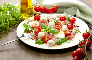 Mozzarella teller