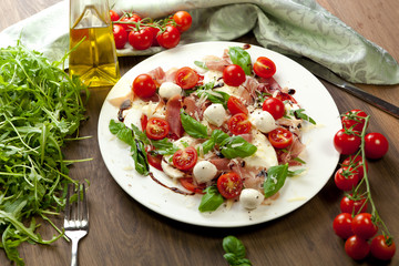 Mozzarella teller