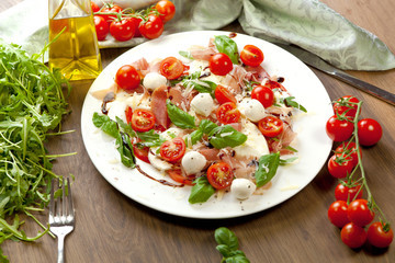 Mozzarella teller