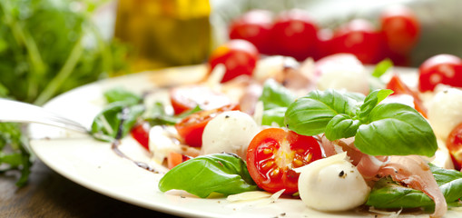 Mozzarella teller