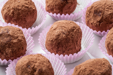 Cioccolatini tartufi  casalinghi
