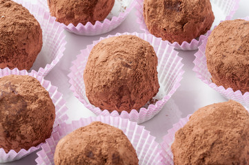 Cioccolatini tartufi  casalinghi