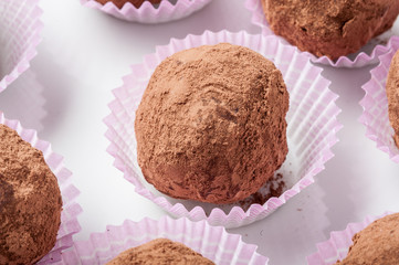 Cioccolatini tartufi  casalinghi