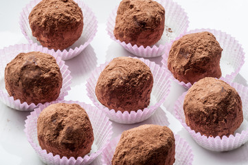 Cioccolatini tartufi  casalinghi