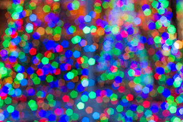 Bokeh light vintage background
