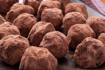 Cioccolatini tartufi  casalinghi