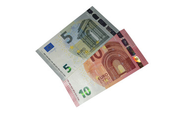 new five and ten euro banknote europa series