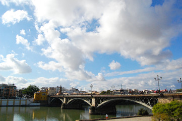 Fototapeta na wymiar Bridge Seville