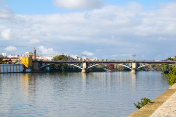 Fototapeta na wymiar Bridge Seville