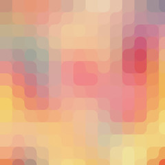 Round pixel art pattern. Colorful modern background