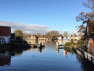 Fototapeta premium Il villaggio di Amstelhoek, Amsterdam - Olanda