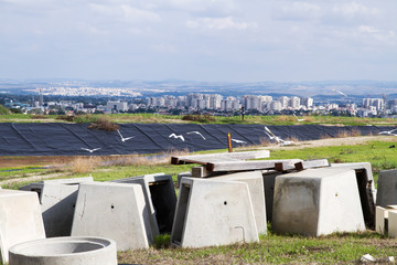 View of the city Yehud .
