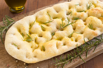 Classica focaccia italiana