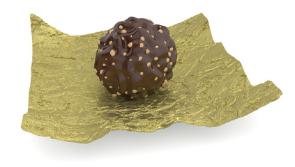 chocolate with hazelnuts
