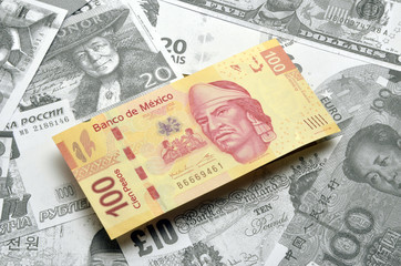 Peso mexicano Mexican pesos Mexikanischer Мексиканское песо