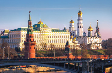 Fototapeta premium Утро Кремля