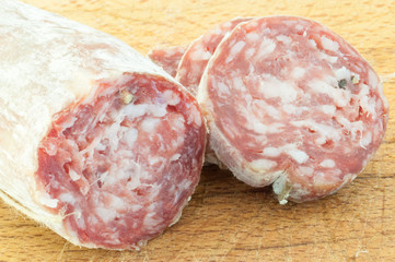 salami cutted