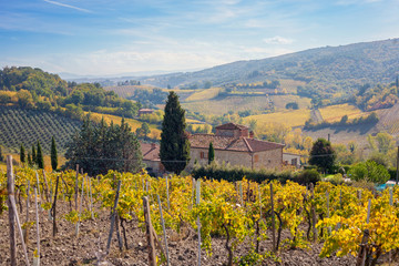 Fototapeta na wymiar Tuscan farm