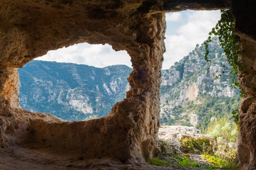 Rocky necropolis