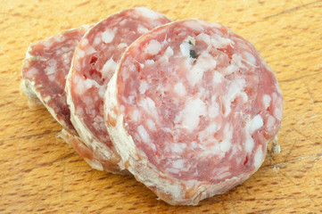 salami cutted