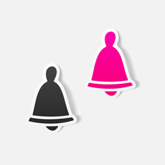 realistic design element: christmas bell