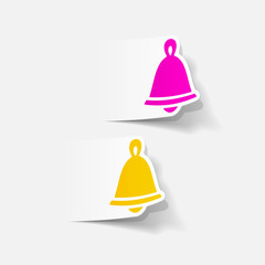 realistic design element: christmas bell