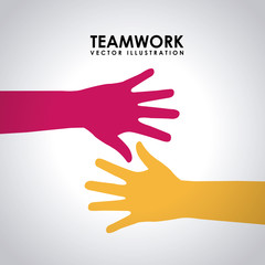 Obraz premium teamwork design