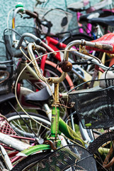Fototapeta premium Vintage Rusty Bycicle