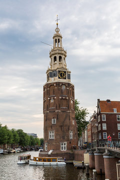 Coin Tower (Munttoren) in Amsterdam