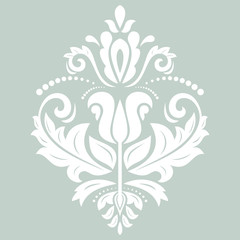 Damask Seamless  Pattern. Orient Background