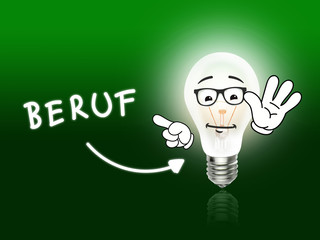Beruf Bulb Lamp Energy Light green
