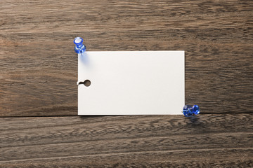 Message Word Cards.Empty papers on desk.