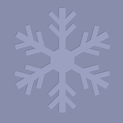 Letterpress Snowflake