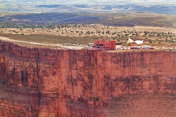 Aussichtsplattform über den Grand Canyon 