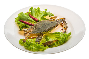 Raw crab