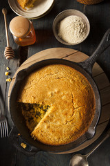 Homemade Southern Style Cornbread