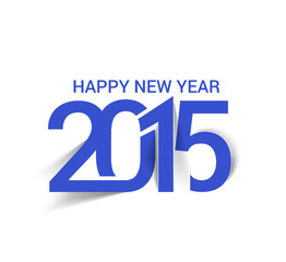 New Year 2015 text design