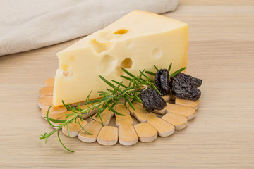 Cheese maasdam