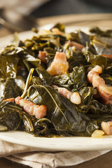 Southern Style Collard Greens © Brent Hofacker