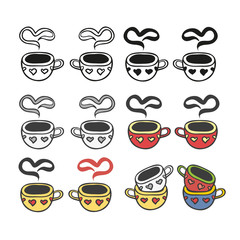 Cup of hot drink (coffee, tea etc)