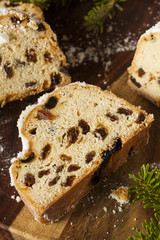 Festive Christmas German Stollen Bread