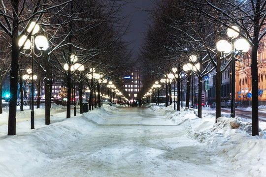 Winter in Stockholm, Sweden