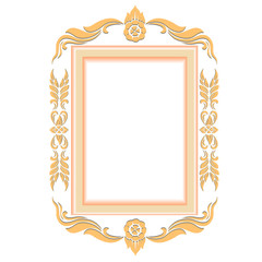 Thai elegant art frame