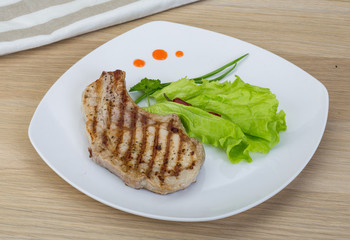 Grilled t-bone steak