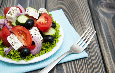 Fresh Greek salad
